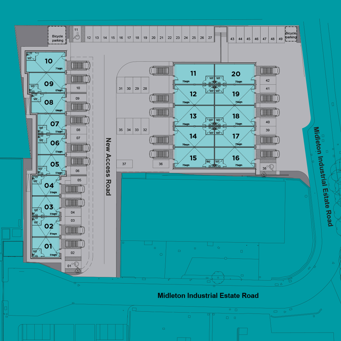 Industrial units Guildford Warehouse units Guildford Midleton
